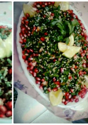 صورة لوصفة تبولة