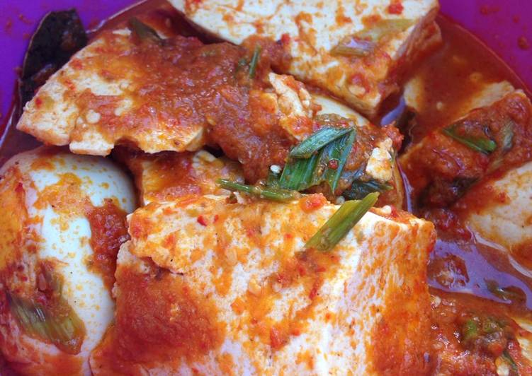 Tahu Telur Balado