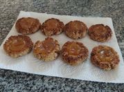 Una foto de pepas de dulce de leche con aceite