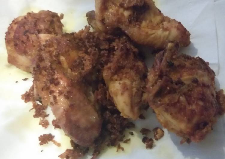 Langkah Mudah untuk Menyiapkan Ayam goreng bumbu rempah (Tanpa d ungkep)..???, Bisa Manjain Lidah