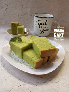 Foto resep 364. Ogura Cake Pandan