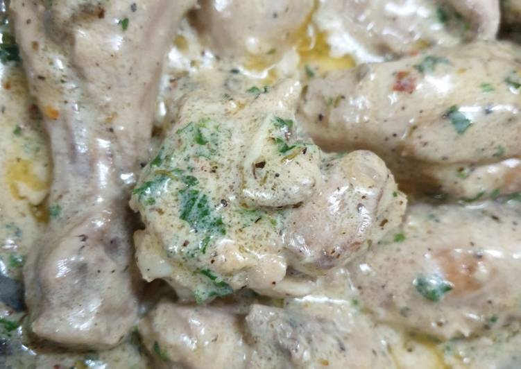 Recipe of Ultimate Chicken with mushroom sauce