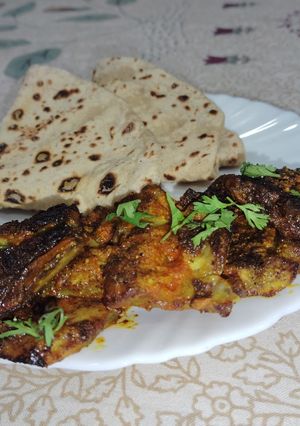 A picture of Masala Lauki.