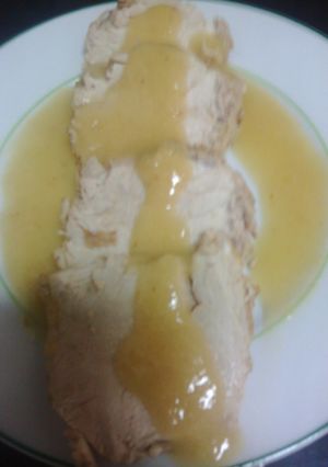 Una foto de Lomo mechado tradicional