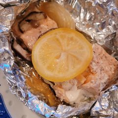 A picture of Healthy Baked Salmon in Foil.