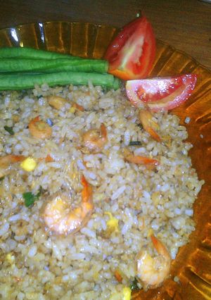 Foto resep Nasi Goreng Kendang (Kencur Udang)