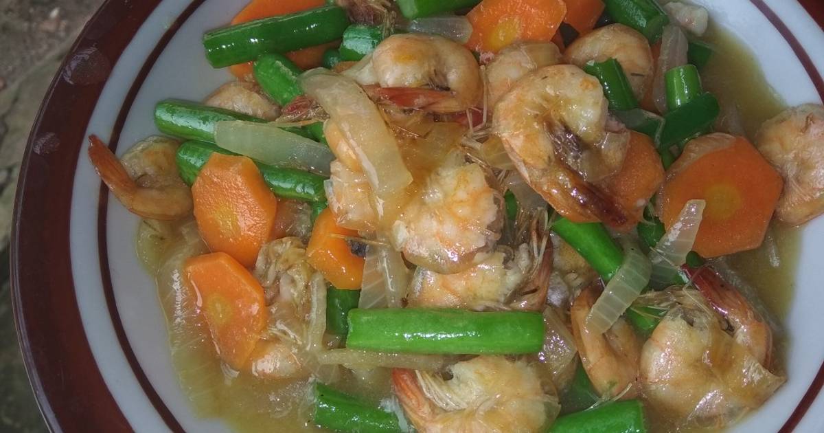  Resep  Tumis udang buncis wortel  oleh soraya Cookpad