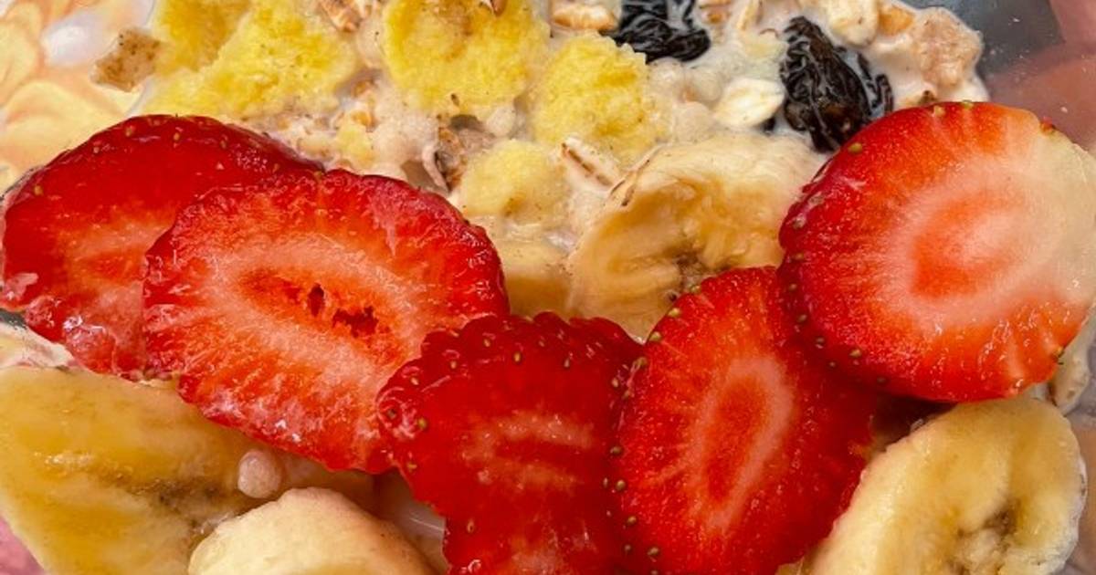 Resep Muesli Overnight meal oleh Ayun & Our Healthy Food Cookpad