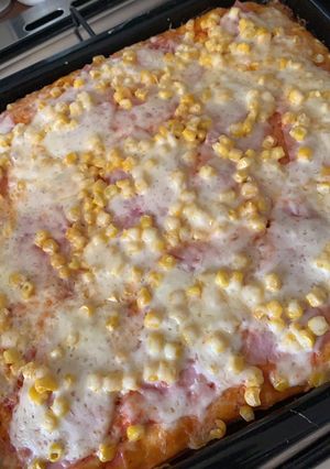 A tökéletes tepsis pizza 😍🍕🍕 recept fotója
