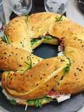 Treccia di focaccia natalizia 🎄🥯