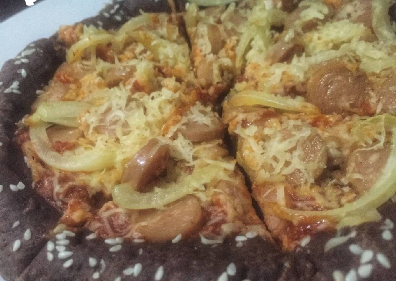 Brown Pizza