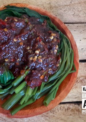 Foto resep Kangkung Brambang Asem