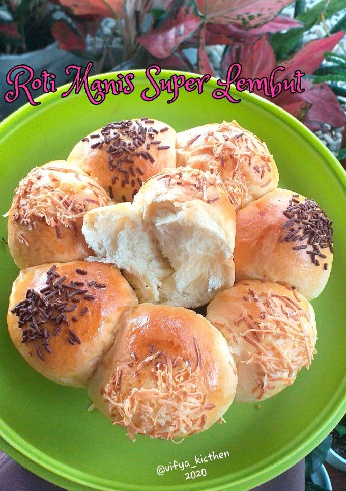 Resep 44. Roti Manis Super Lembut (1/2kg tepung 1sachet Ragi) oleh ...