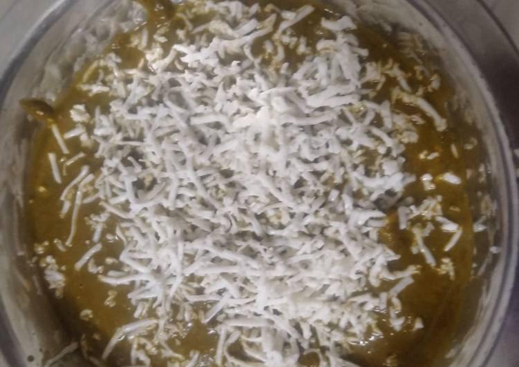 Palak paneer