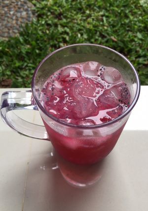 Foto resep Es Sarang Burung Selasih