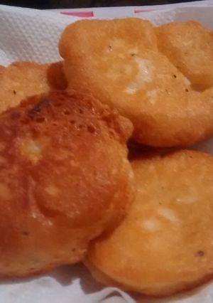Una foto de Tortitas de queso parmesano
