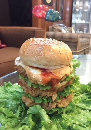 A picture of Zinger Burger.