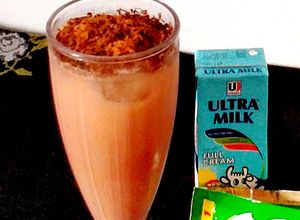 Foto resep Es Milo Dino