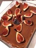 Tiramisu aux figues fraîches