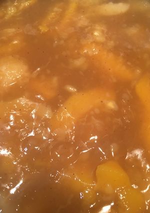 Őszibarack leves recept fotója