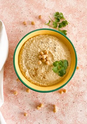 Une photo de Houmous maison healthy