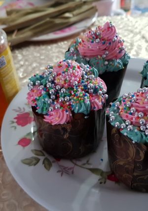 Foto resep Vanilla cup cake ala saya😋