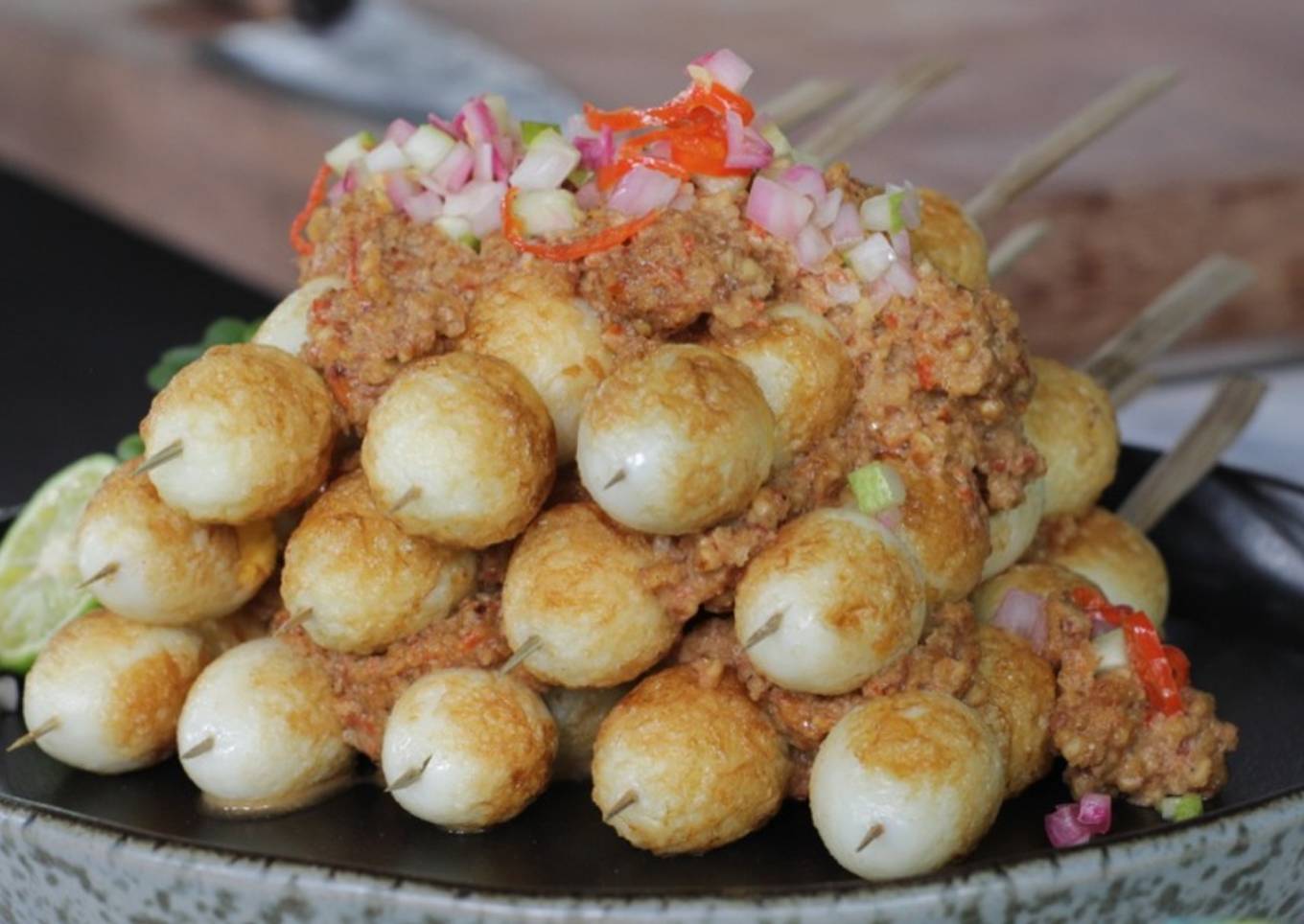 Sate Telur Puyuh ala Chef Juna
