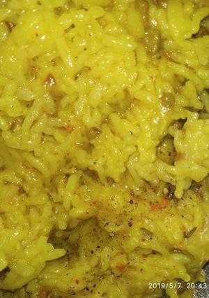 A picture of Masala khichdi.