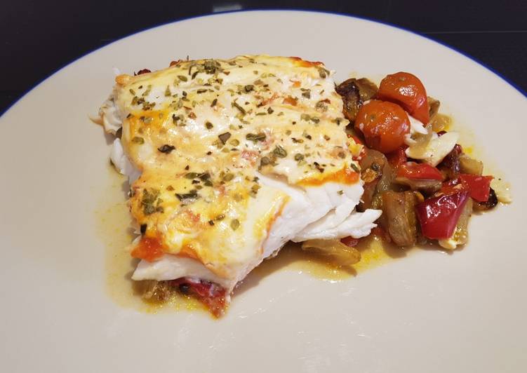 Merluza de dieta al horno