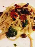 Pasta con tonno e crema di broccolo romanesco