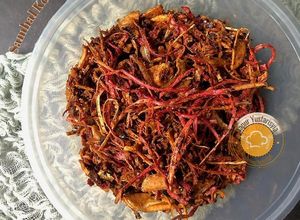 Gambar Sambal Kering Bilis Bunga Kantan