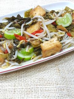 Foto resep Tumis Toge Sayur Asin
