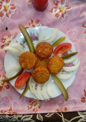 عکسی از دستور فلافل