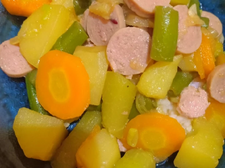 Langkah Gampang Membikin Resep Tumis Wortel Sosis yang Uenak Anti Ribet, Mantap Sekali