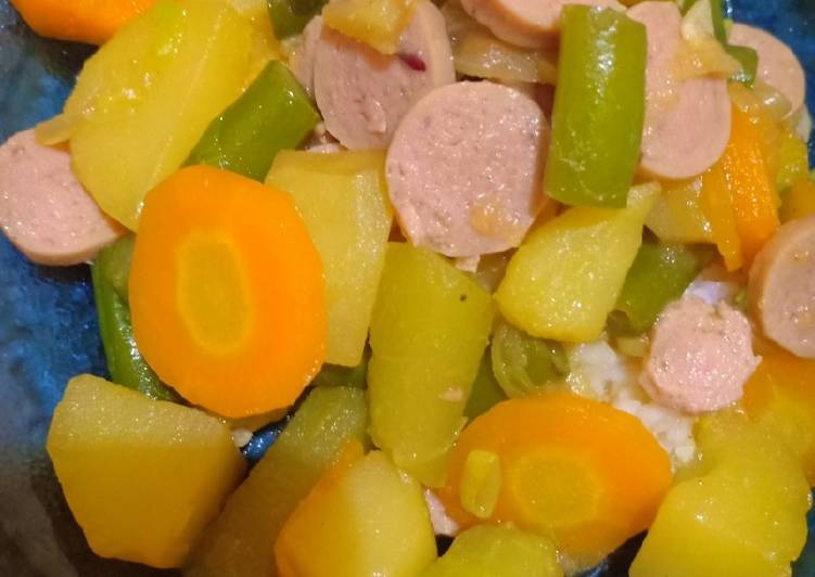 Resep Tumis Wortel Sosis, Menggugah Selera