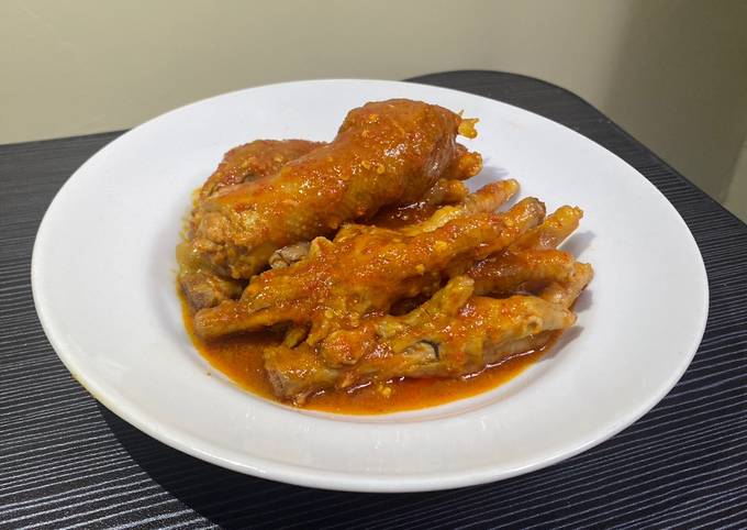 Resep Ceker Kepala Ayam Pedas Oleh Ely Hidayatur Rosyidah - Cookpad