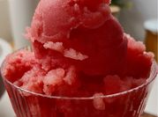 A picture of frozen watermelon