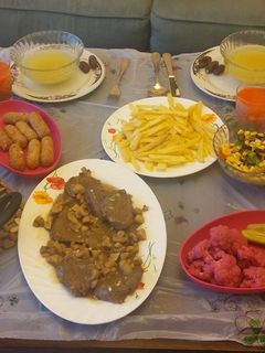 صورة لوصفة ستيك بالفرن