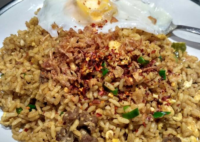 Resep Nasi Goreng Kari Sapi, Sempurna