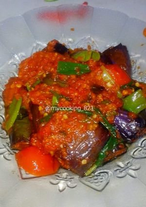 Foto resep Resep balado terong sederhana