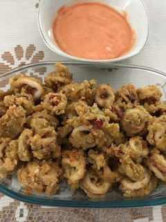 Foto resep Cumi goreng tepung+sambal mayonaise