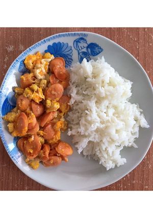 รูปของ ไส้กรอกผัดไข่