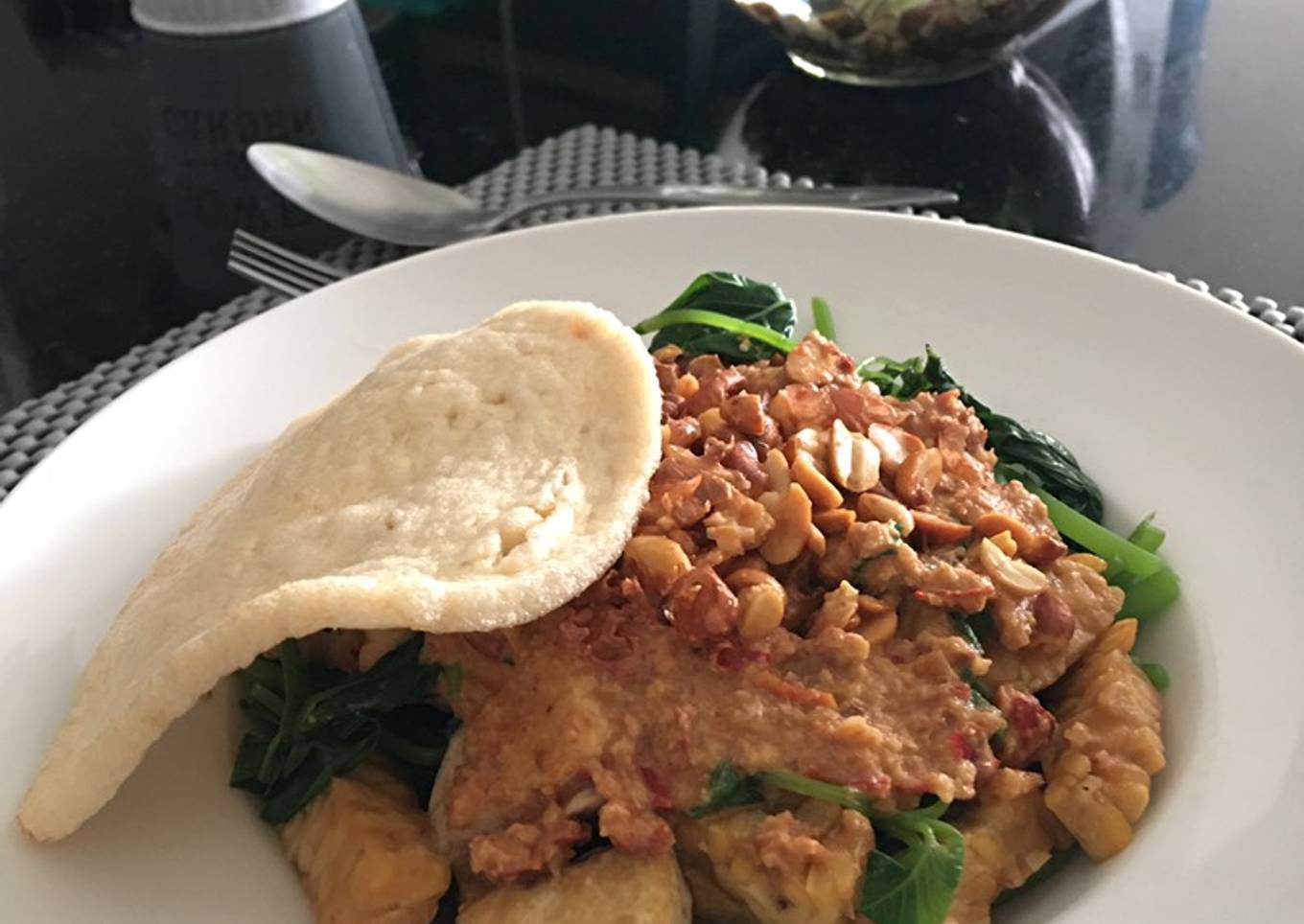 Gado gado bayam