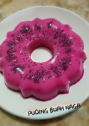 Foto resep Puding Buah Naga Super Simple but Mantab😘
