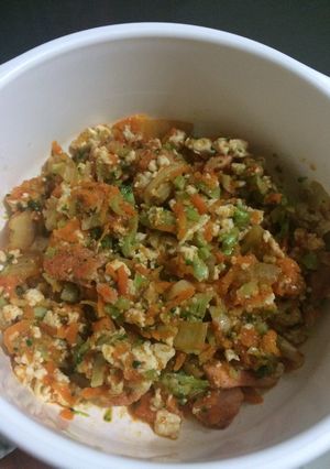 Foto resep Salmon with tomato sauce (mpasi 1yo)