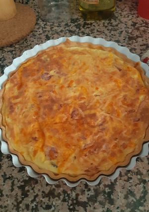 Una foto de Tarta quiche
