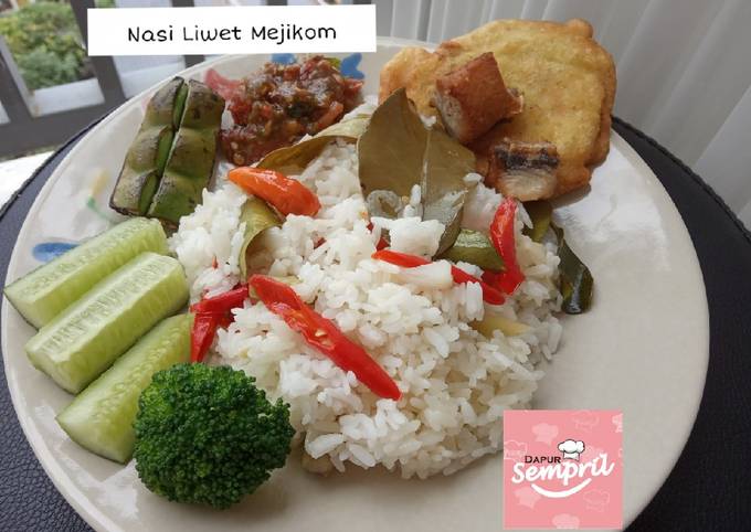 Resep: Nasi Liwet Mejikom Untuk Pemula