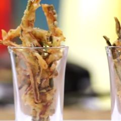 A picture of Kurkure bhindi.