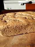 Pan integral tres harinas