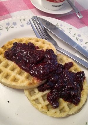 Una foto de Salsa de berries